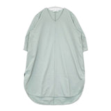 qualite ロングチュニックカットソー 定価18700円 ワンピース ライトグリーン レディース カリテ【中古】6-0222S∞