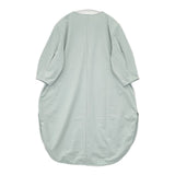 qualite ロングチュニックカットソー 定価18700円 ワンピース ライトグリーン レディース カリテ【中古】6-0222S∞