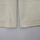 qualite サイドスリットスリムイージーパンツ 定価20900円 日本製 パンツ ベージュ レディース カリテ【中古】6-0222M∞