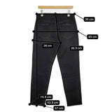 Healthy Denim H.Salt カットオフ HL59527 ジーンズ デニムパンツ ブラック レディース ヘルシーデニム【中古】6-0201G∞