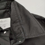 CAFUNE 中綿シャツジャケット 定価17600円 サイズ38 ブルゾン スナップボタン ジャケット ブラック レディース カフネ【中古】5-1026T♪