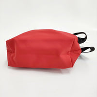 Herve Chapelier 新品 1752N ナイロンスクエアショルダーバッグM ピマン 定価41800円 25SS レッド レディース エルベ・シャプリエ【中古】5-0930G♪
