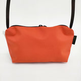 Herve Chapelier 新品 2884N ナイロンスクエアショルダーサンギーヌ 定価34980円 オレンジ レディース エルベ・シャプリエ【中古】5-0930G♪