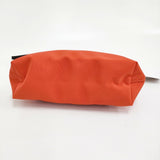 Herve Chapelier 新品 2884N ナイロンスクエアショルダーサンギーヌ 定価34980円 オレンジ レディース エルベ・シャプリエ【中古】5-0930G♪