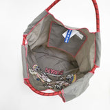 Ball&Chain/PEANUTS HAPPY BIRTHDAY SNOOPY810 Mサイズ 刺繍 トートバッグ グレー レディース ボールアンドチェーン/ピーナッツ【中古】6-0202G∞