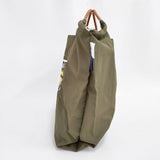 Ball&Chain/PEANUTS SNOOPY BUS Lサイズ トートバッグ カーキ レディース ボールアンドチェーン/ピーナッツ【中古】6-0202G∞