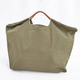 Ball&Chain/PEANUTS SNOOPY BUS Lサイズ トートバッグ カーキ レディース ボールアンドチェーン/ピーナッツ【中古】6-0202G∞