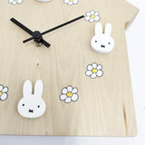 studio clip miffy ミッフィー 未使用 ウォールクロック 定価5500円 掛時計 ベージュ レディース スタディオクリップ【中古】5-1014G◎