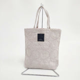 mina perhonen aas9303 tambourine toast bag トーストバッグ 刺繍 定価7700円 トートバッグ ピンクベージュ レディース ミナペルホネン【中古】6-0202G∞