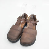 AURORA SHOES ウエストインディアン サイズ8 1/2C シューズ・靴 ブラウン レディース オーロラシューズ【中古】6-0119G◎