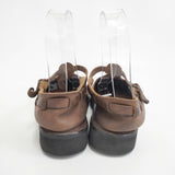 AURORA SHOES ウエストインディアン サイズ8 1/2C シューズ・靴 ブラウン レディース オーロラシューズ【中古】6-0119G◎