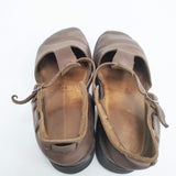 AURORA SHOES ウエストインディアン サイズ8 1/2C シューズ・靴 ブラウン レディース オーロラシューズ【中古】6-0119G◎