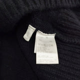 GALERIE VIE ファインウールタートルネックプルオーバー S 定価26400円 セーター ニット ネイビー レディース ギャルリーヴィー【中古】5-1026T♪