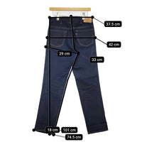 45R/45rpm 再び6.5の納戸納戸クロスビー5（濃） 定40700円 デニムパンツ 24AW 紺 レディース フォーティーファイブアールピーエム【中古】5-0930G♪