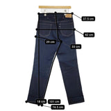 45R/45rpm 再び6.5の納戸納戸クロスビー5（濃） 定40700円 デニムパンツ 24AW 紺 レディース フォーティーファイブアールピーエム【中古】5-0930G♪