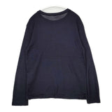 45R/45rpm ウォッシャブルウールの908ニッティ 定価24200円 セーター ニット ネイビー レディース フォーティーファイブアールピーエム【中古】5-1106T∞