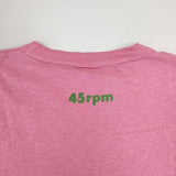 45R/45rpm コットン サイズ3 半袖Ｔシャツ カットソー ピンク レディース フォーティーファイブアールピーエム【中古】6-0429S∞