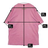 45R/45rpm コットン サイズ3 半袖Ｔシャツ カットソー ピンク レディース フォーティーファイブアールピーエム【中古】6-0429S∞