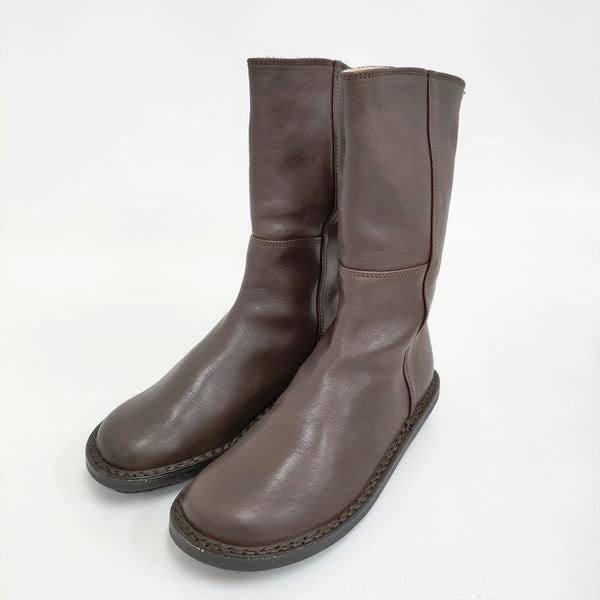 trippen mid boot サイズ37 定価75900円 ブーツ ダークブラウン レディース トリッペン【中古】5-0930G♪
