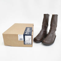 trippen mid boot サイズ37 定価75900円 ブーツ ダークブラウン レディース トリッペン【中古】5-0930G♪
