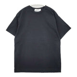 veritecoeur 強撚天竺ショートスリーブTee 定価9100円 vcc-448 コットン 半袖Ｔシャツ カットソー ブラック レディース ヴェリテクール【中古】6-0429S∞