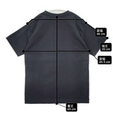 veritecoeur 強撚天竺ショートスリーブTee 定価9100円 vcc-448 コットン 半袖Ｔシャツ カットソー ブラック レディース ヴェリテクール【中古】6-0429S∞