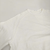 harmonie リサイクル天竺前後ガゼット6分袖リラックPO 62560215 Ｔシャツ カットソー オフホワイト レディース アルモニ【中古】5-0930S♪