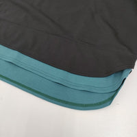 VU two slit t-shirt 重ねスリットTシャツ 定価13200円 サイズ1 半袖Ｔシャツ カットソー ブラック グリーン レディース ヴウ【中古】5-0930S♪