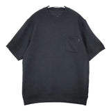 THE NORTH FACE NT1248R ショートスリーブコンフォーティブベーシッククルー（ユニセックス）定価11000円 半袖Ｔシャツ カットソー ブラック レディース ザノースフェイス【中古】6-0429S∞