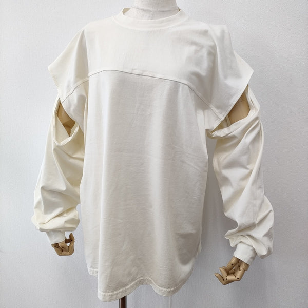 TODAYFUL Sleeve Slit Long T-shirts スリーブスリットロングTシャツ 定価14300円 25SS エクリュ レディース トゥデイフル【中古】5-0930M♪