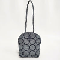 mina perhonen aca9984 tambourine muffin bag マフィンバッグ 定価17600円 24AW グレー ネイビー レディース ミナペルホネン【中古】5-0930T♪