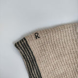 45R/45rpm 未使用品 アルパカ縮絨フードポンチョ 定価57200円 ポンチョ ベージュ レディース フォーティーファイブアールピーエム【中古】5-1106T∞