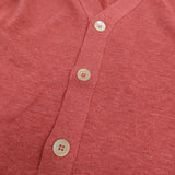 45R/45rpm 新品 ギマ908KNITTY CARDIGAN 4 定価24200円 カーディガン ピンク レディース フォーティーファイブアールピーエム【中古】5-0930M♪