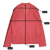 45R/45rpm 新品 ギマ908KNITTY CARDIGAN 4 定価24200円 カーディガン ピンク レディース フォーティーファイブアールピーエム【中古】5-0930M♪
