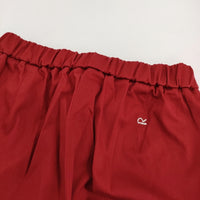 45R/45rpm オックスストレッチスリムパンツ 定価20900円 パンツ レッド レディース フォーティーファイブアールピーエム【中古】5-0930G♪