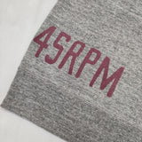 45R/45rpm コットン ジップアップ サイズ3 パーカー グレー レディース フォーティーファイブアールピーエム【中古】6-0201M∞