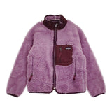 patagonia クラシックレトロカーディガン 65559 キッズサイズM10 ブルゾン パープル レディース パタゴニア【中古】5-1026T♪