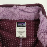 patagonia クラシックレトロカーディガン 65559 キッズサイズM10 ブルゾン パープル レディース パタゴニア【中古】5-1026T♪
