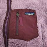 patagonia クラシックレトロカーディガン 65559 キッズサイズM10 ブルゾン パープル レディース パタゴニア【中古】5-1026T♪