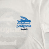 patagonia ホノルル限定 トビウオ 飛魚パタロハTシャツ XS 半袖Ｔシャツ カットソー ホワイト レディース パタゴニア【中古】6-0429S∞