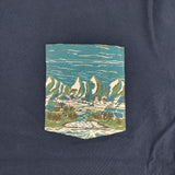 patagonia マラマアイナポケットT XS パタロハ 半袖Ｔシャツ カットソー ネイビー レディース パタゴニア【中古】6-0429S∞