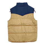 patagonia キッズインサレーション 中綿ベスト 68330 L/12 ベスト ベージュ ネイビー レディース パタゴニア【中古】5-1026T♪