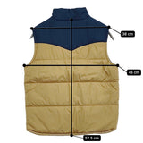 patagonia キッズインサレーション 中綿ベスト 68330 L/12 ベスト ベージュ ネイビー レディース パタゴニア【中古】5-1026T♪