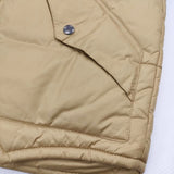 patagonia キッズインサレーション 中綿ベスト 68330 L/12 ベスト ベージュ ネイビー レディース パタゴニア【中古】5-1026T♪