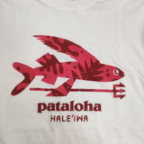 patagonia HALEIWA ハレイワ限定 ハワイ トビウオ XS 半袖Ｔシャツ カットソー ホワイト レディース パタゴニア【中古】6-0429S∞
