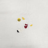 JOURNAL STANDARD relume SMILEY FACE 刺繍 半袖Ｔシャツ カットソー ホワイト レディース ジャーナルスタンダードレリューム【中古】6-0429S∞