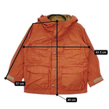 SIERRA DESIGNS/SHIPS KIDSコラボ S 60/40 コットンナイロン ロクヨン マウンテンパーカー オレンジ レディース シェラデザイン/シップス【中古】5-1220M∞