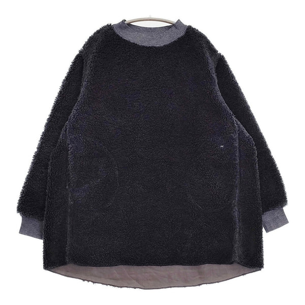 45R/45rpm HERITAGE シープボアのチュニック 定価35200円 チュニック ネイビー レディース フォーティーファイブアールピーエム【中古】5-1026T♪