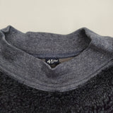 45R/45rpm HERITAGE シープボアのチュニック 定価35200円 チュニック ネイビー レディース フォーティーファイブアールピーエム【中古】5-1026T♪