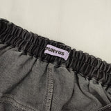 PUNYUS プニュズ 新品 デザインデニムロングスカート PN23AW-013 加工 ロングスカート ブラック レディース【中古】6-0128M∞